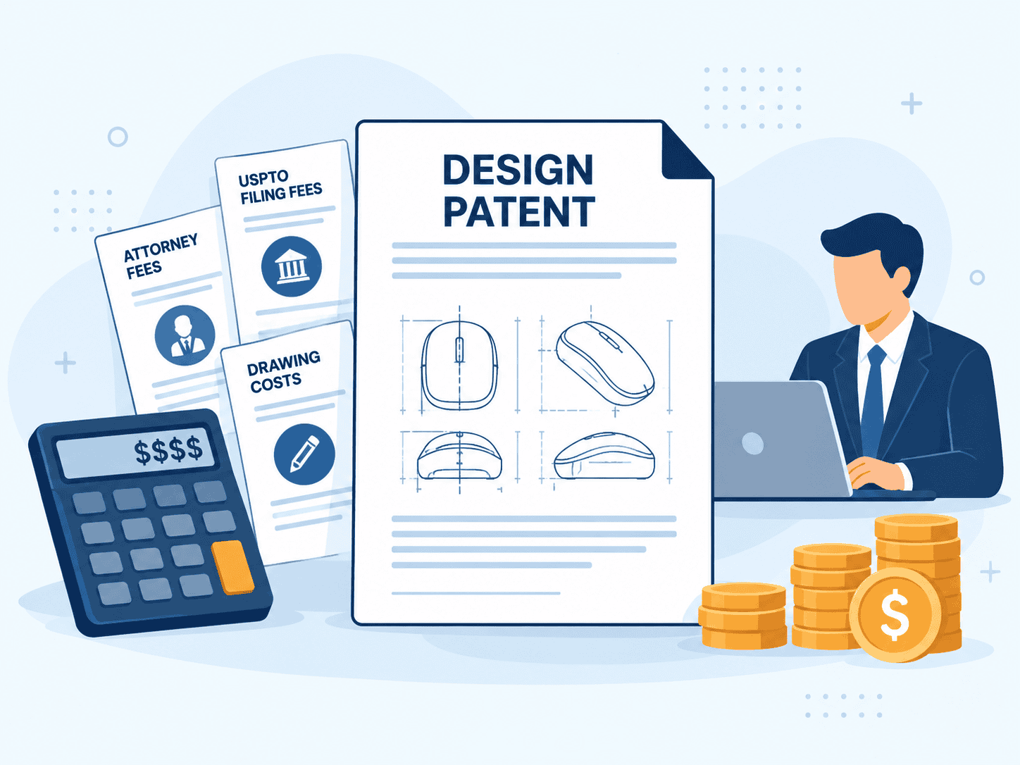 Design Patent Cost: Filing Fees, Attorney Fees & What to Expect